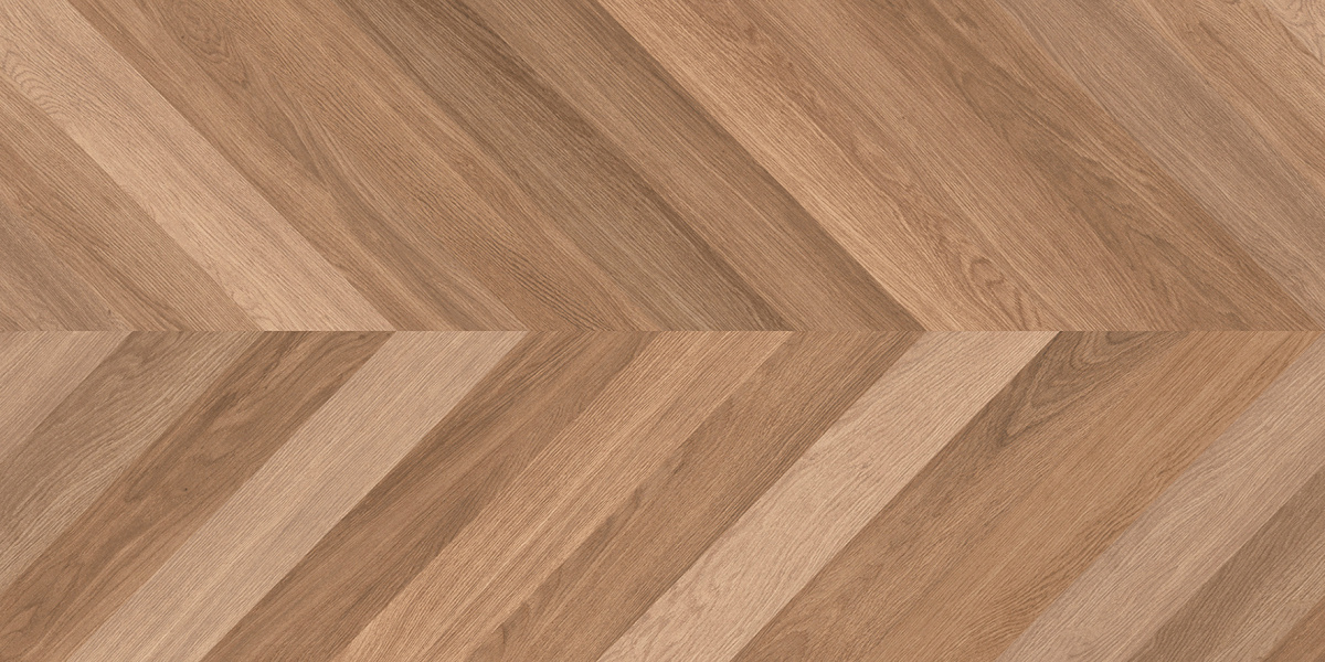 Wood Canarium Chevron M тёмно-бежевый матовый карвинг 60х120 Laparet