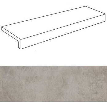 41382 WALK ELEM.ELLE GRIGIO MEDI 15x30 Gardenia Orchidea (Versace)