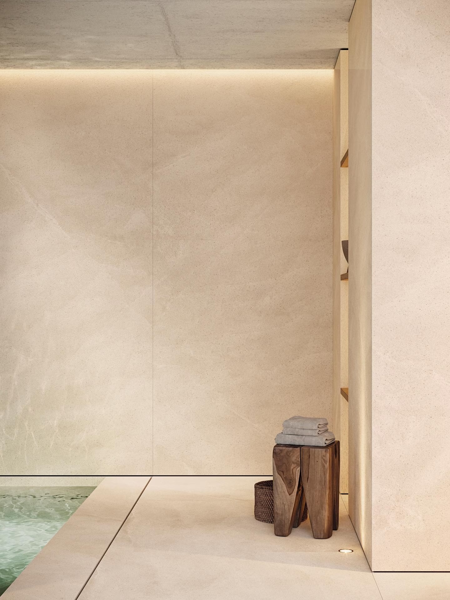 100381905 Limestone Marfil L 80x80 Porcelanosa фото 31
