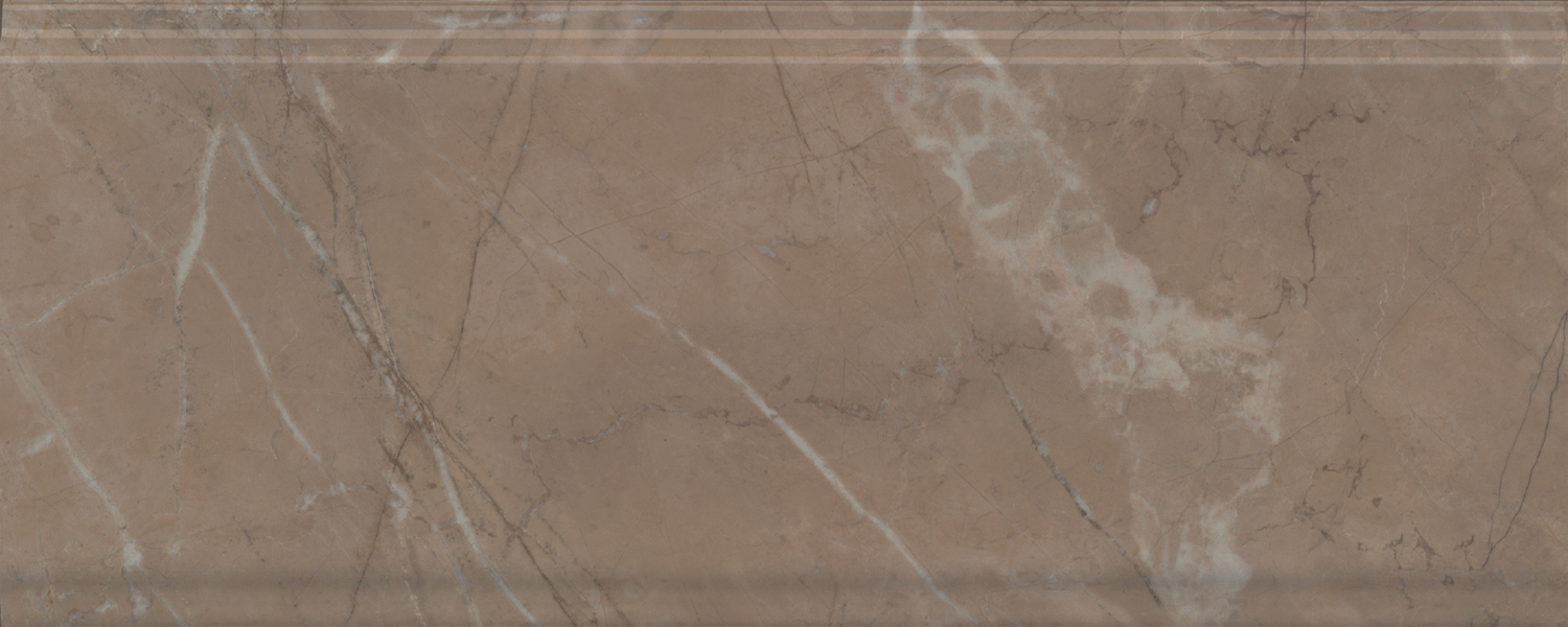 BDA027R Бордюр Серенада бежевый тёмный глянцевый обрезной 30x12 Kerama Marazzi фото 4