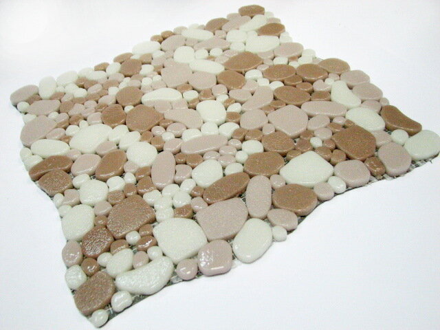 E-046 Gravel бежево-белый микс гравий антислип 30.5x30.5 Keramissimo фото 2