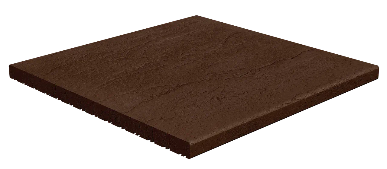 Шоколад накат Скала 320x320x14 Натуральный Клинкер