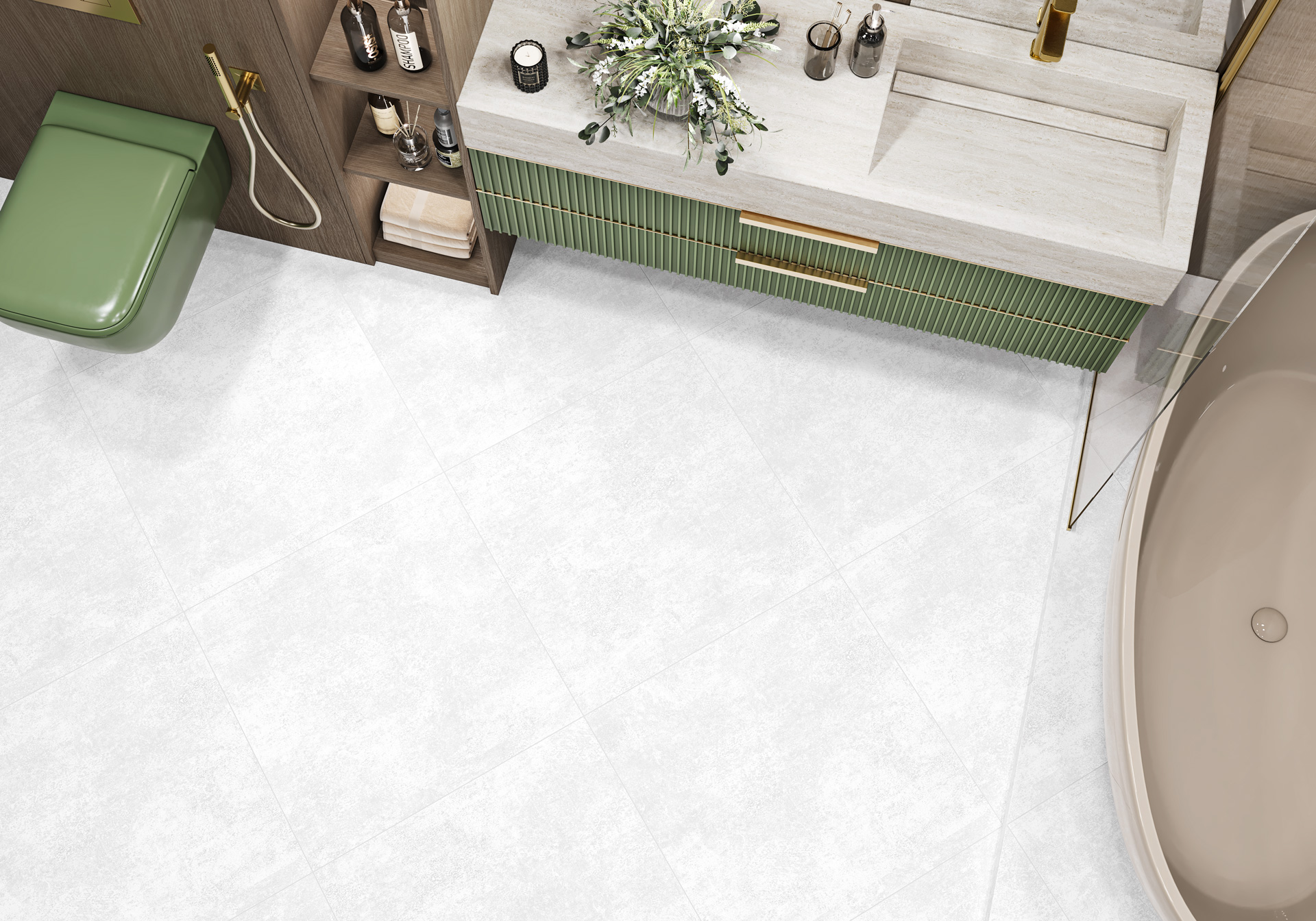 GFU6060BTP70R Beton Pro матовый граниль 600x600x9 Alma Ceramica (Уралкерамика) фото 18