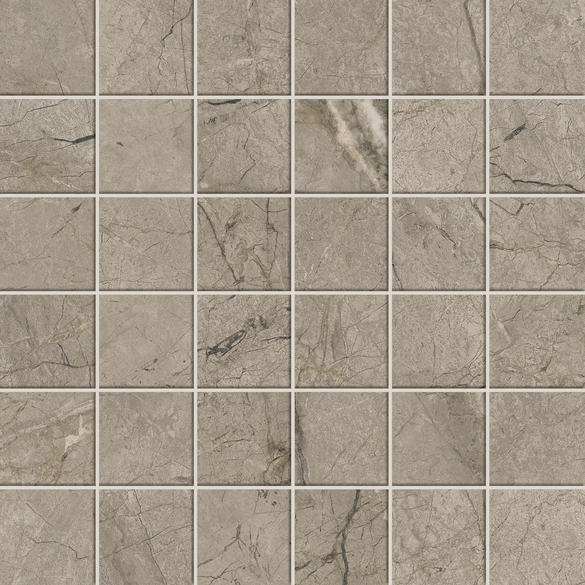 610110001054 Forte dei Marmi Mystic Grey Mosaic Lap 30x30 Atlas Concorde Russia