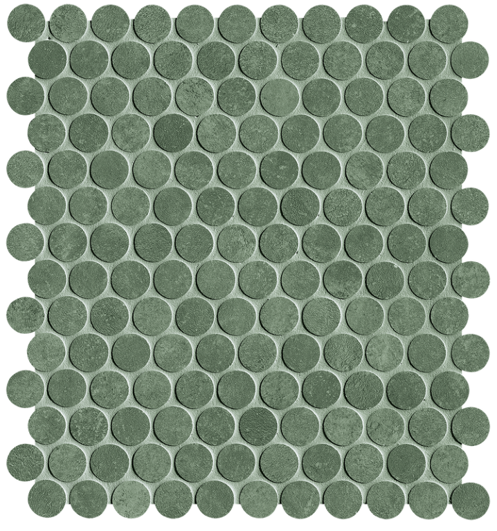 fTAS Still Aloe Round Mosaico Matt 29,5x32,5 FAP Ceramiche