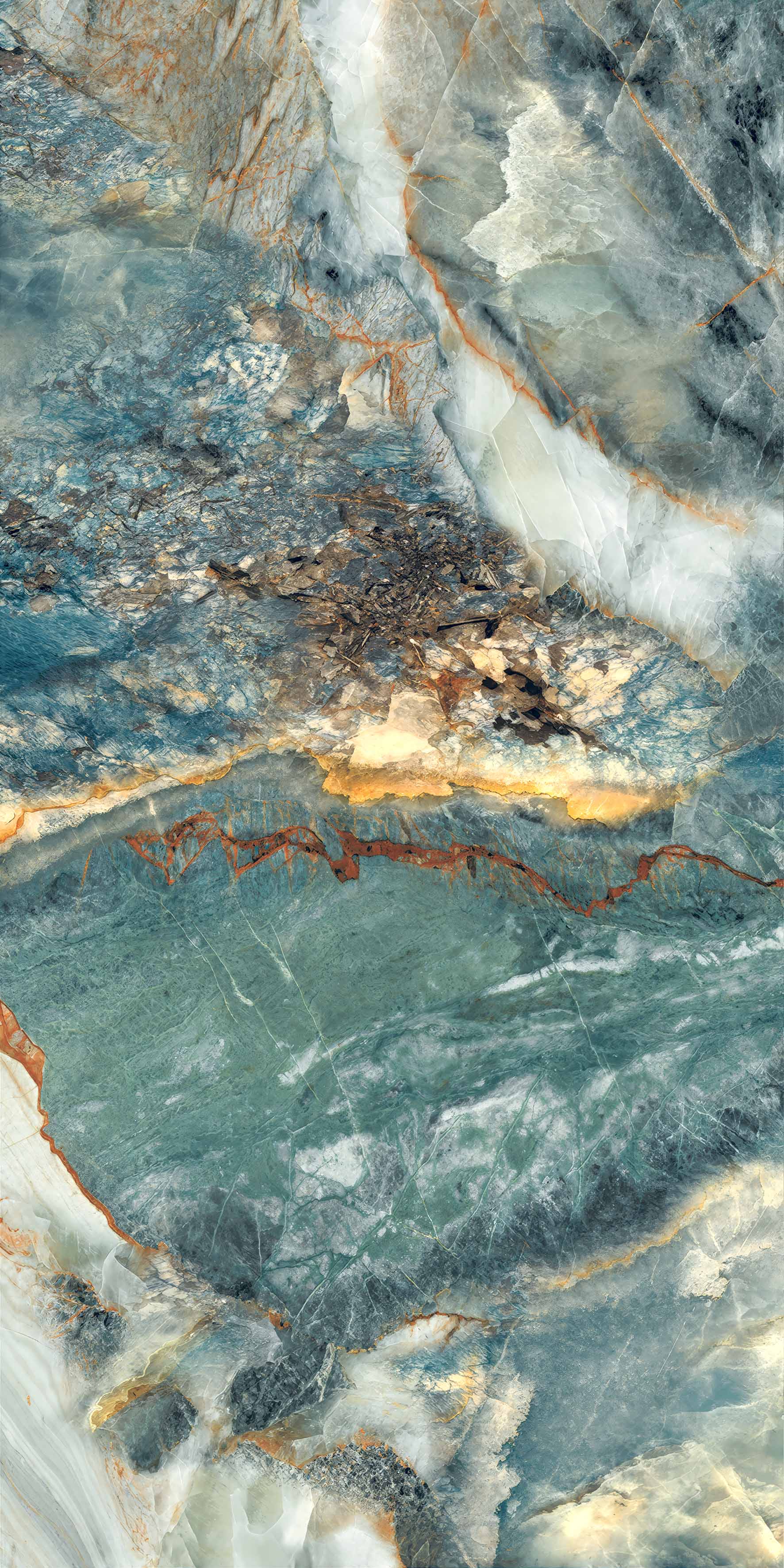 Космик Мелоди зеркальный глянец 60x120 Realistik фото 3