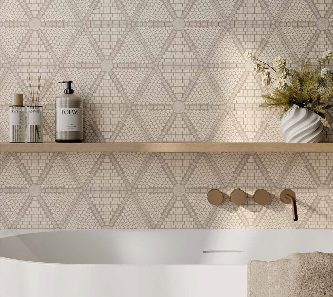 J93334 Lutezia Taupe Rett 60x120 RHS (Rondine) Ceramiche фото 6