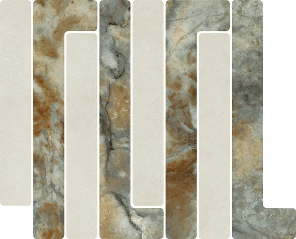 41W7 Mosaico Trellick Tassili Blanco 30x24,2 VIVES