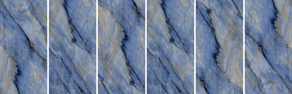 Blend Blue Glossy 75x150 Royal Tile