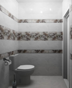 Джерси декор белый 30x60 Beryoza Ceramica