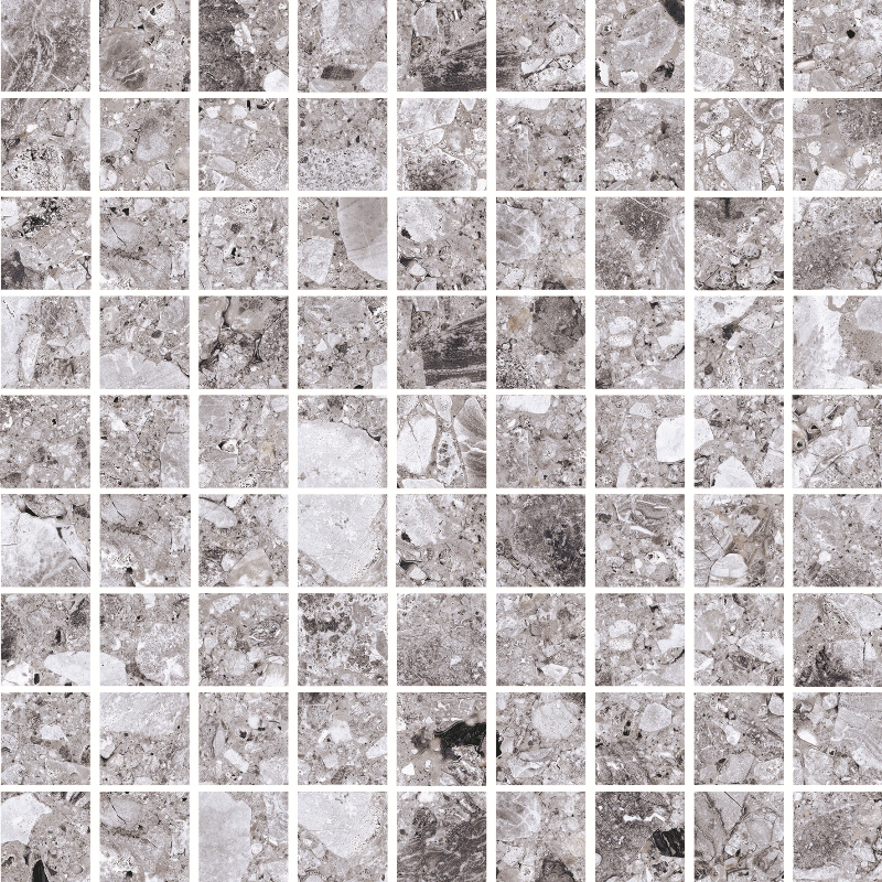 K-331/MR/m01 Terrazzo Light Grey 30x30 Kerranova