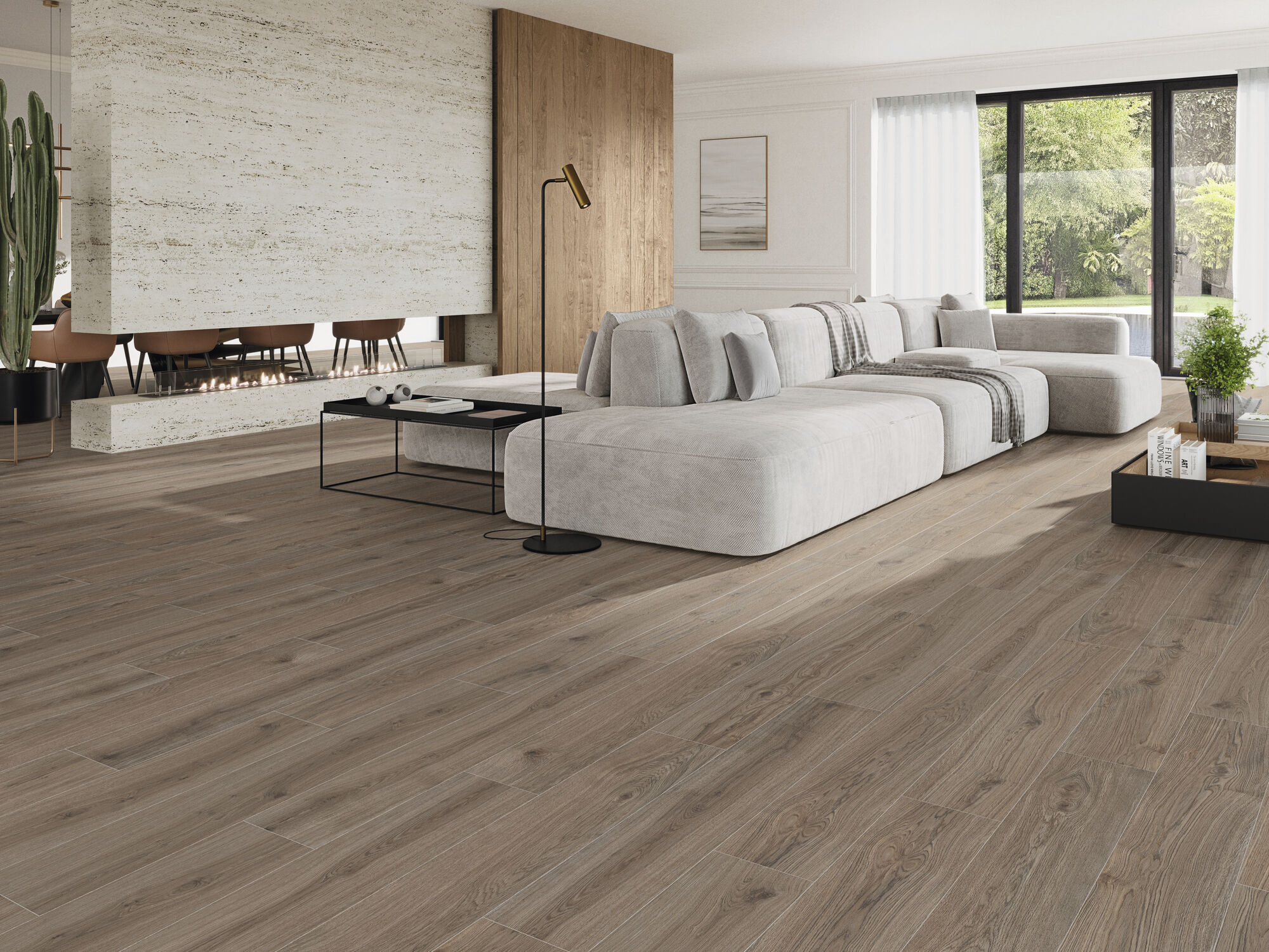 Sequoya Oak Rect 20x120 Baldocer