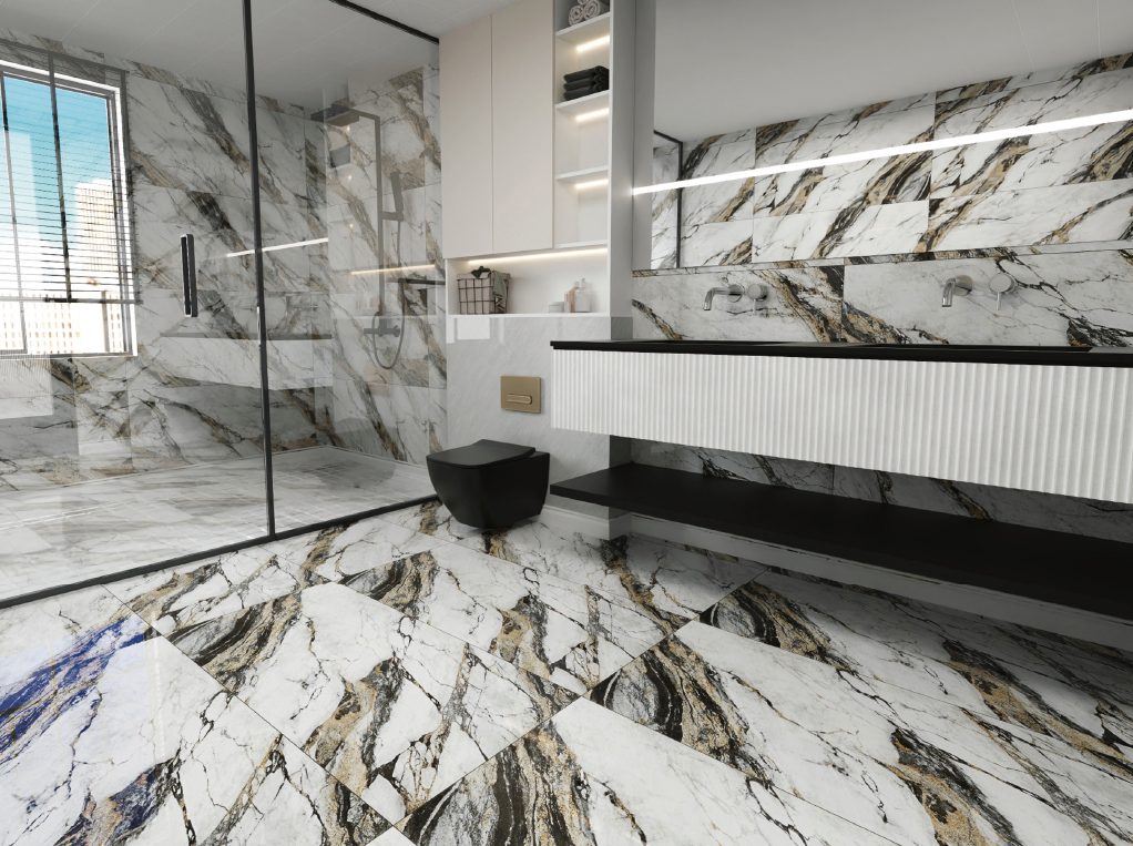 Polished Glazed Tiles KerAline