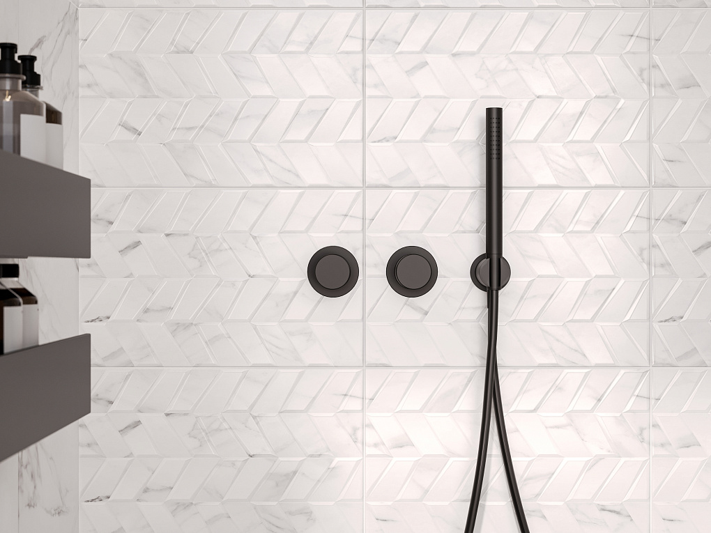 010100001572 Нова белый низ 02 25x40 Gracia Ceramica фото 10