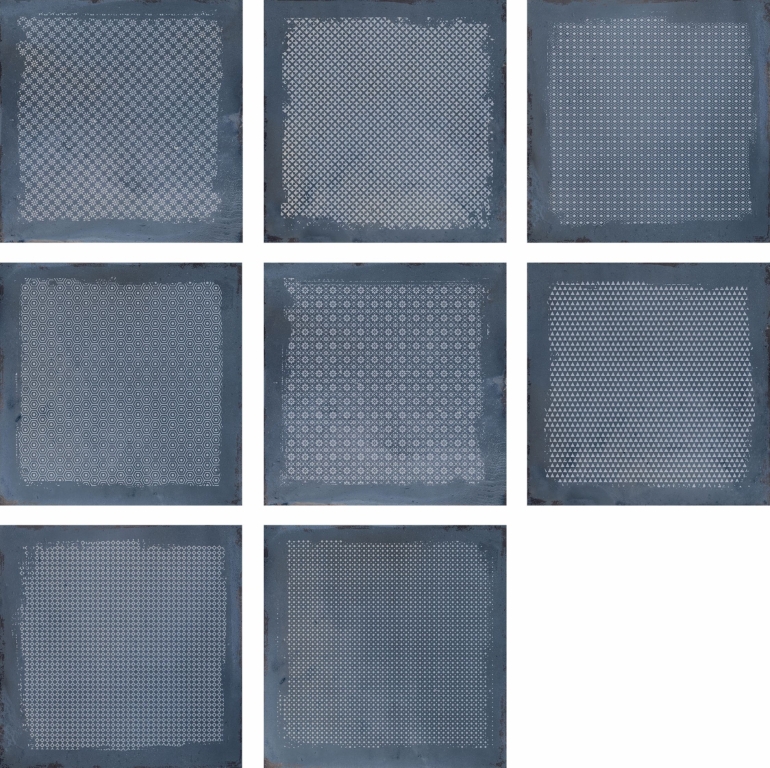 Galactic Cloud Blue Carving 60x60 Infinity Ceramica