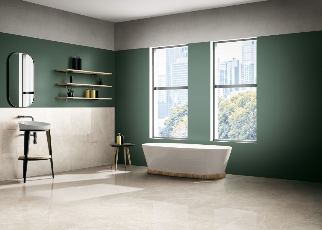 767029 Elemental White Sandstone Mosaico Luc 3x3 30x30 Cerim