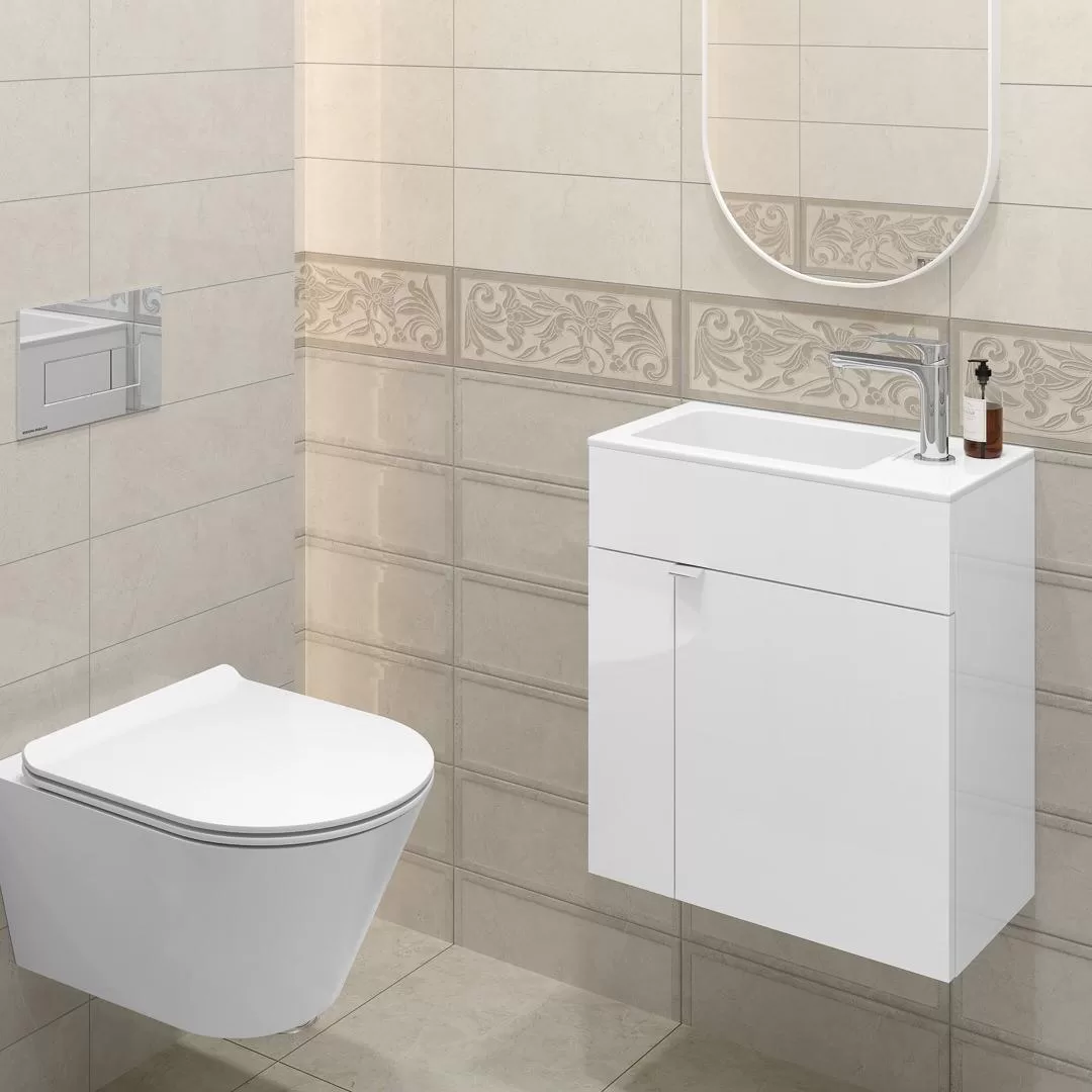 15147 Монсанту серый светлый глянцевый 15х40 Kerama Marazzi фото 14