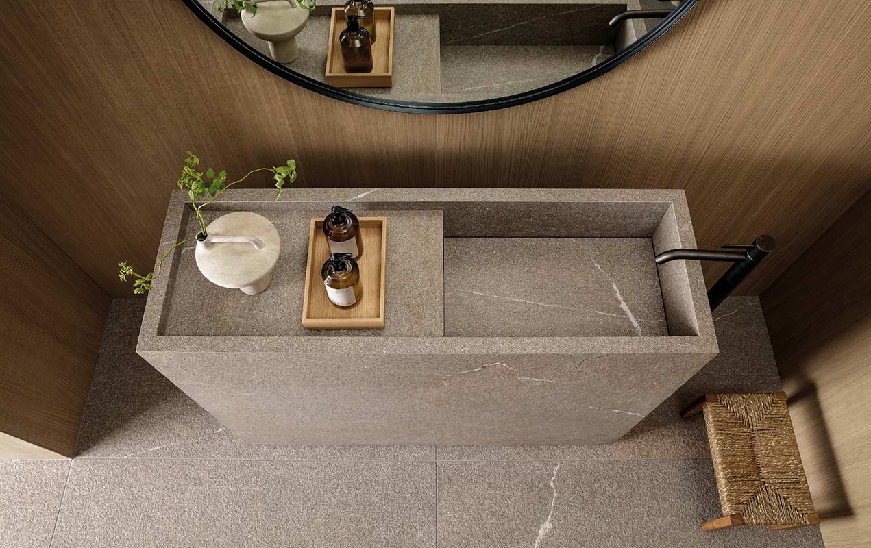 PS002 Piasentina Stone Flamed Nat Ret 120х280 Kronos Ceramiche фото 7