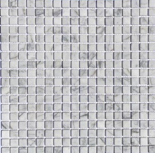 Bianco Carrara Tum 15x15х4 мм Orro Mosaic