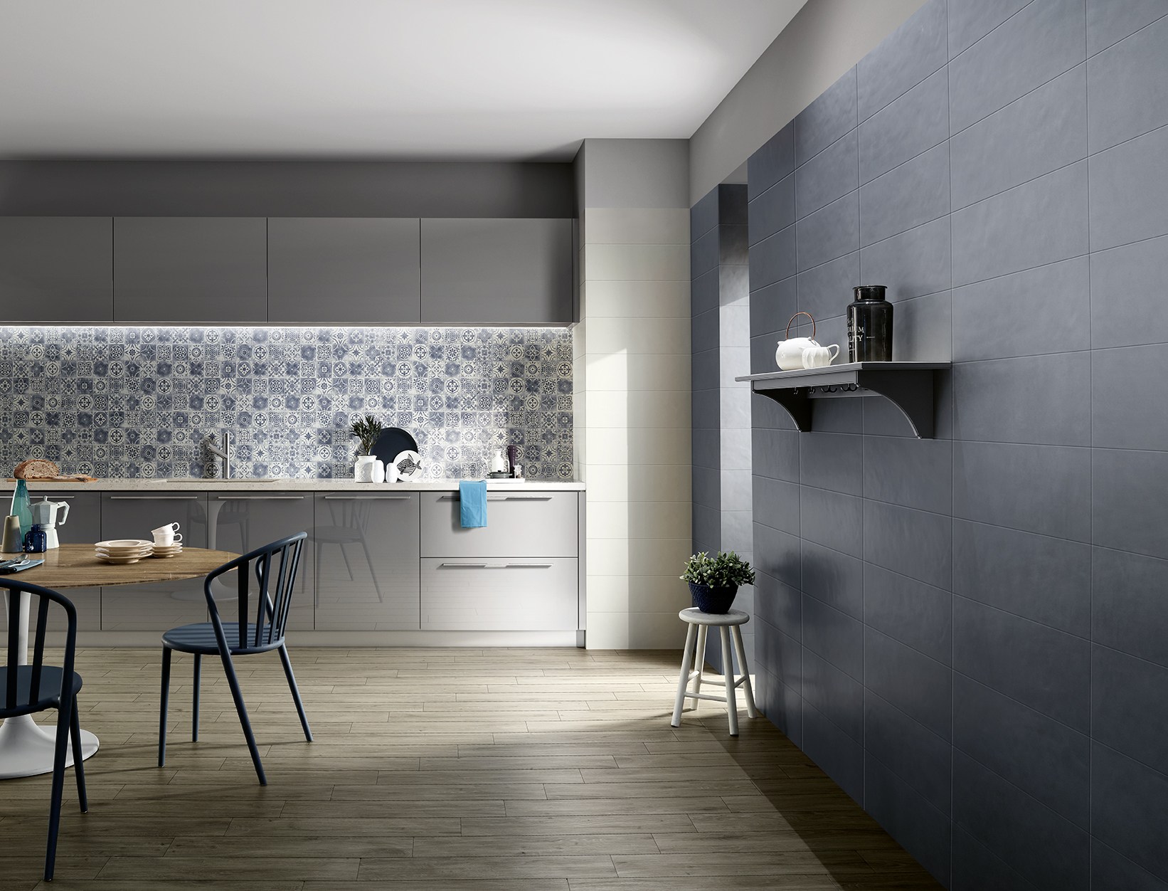 Splash Anthracite Matt Ret 35x100 Love Ceramic Tiles