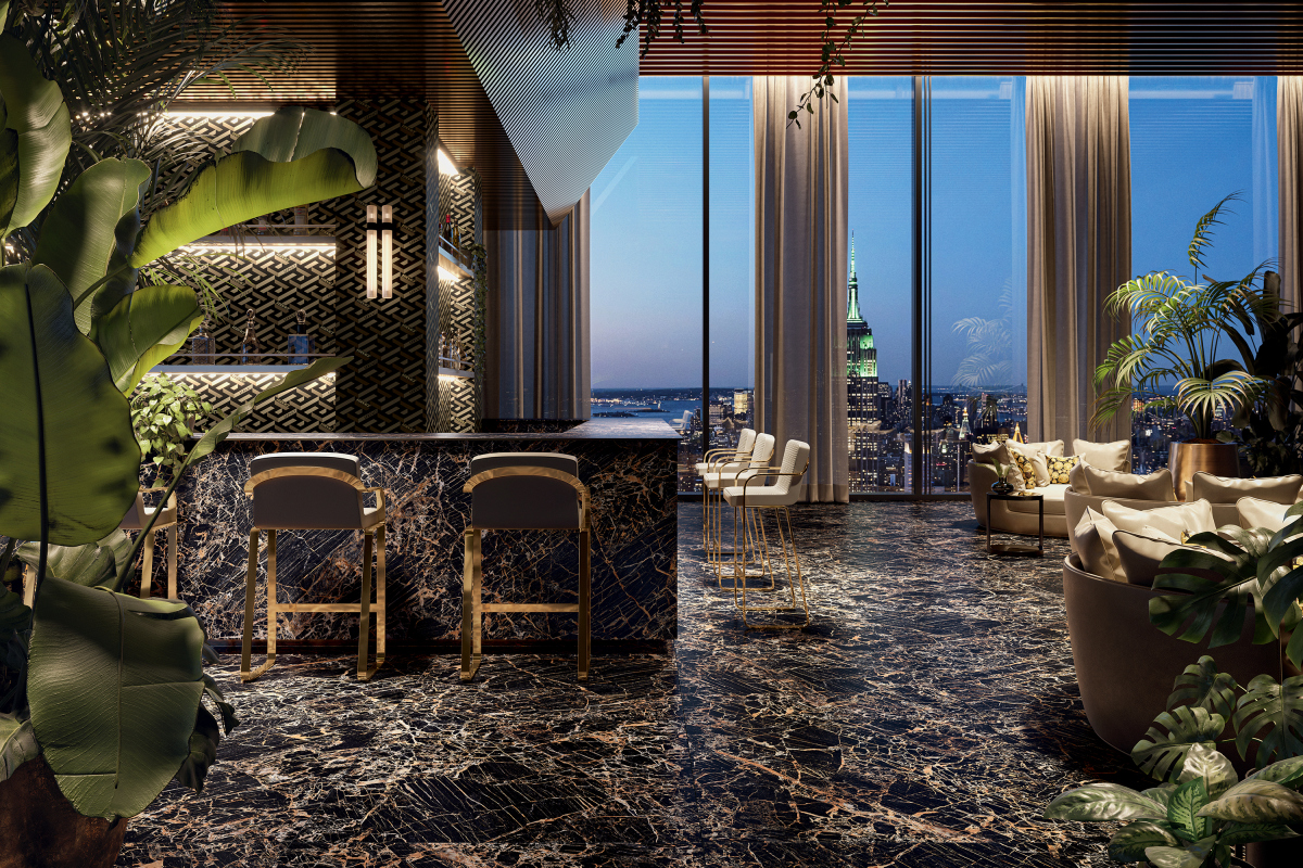 G67584 Black & Gold Lux R 60x120 Versace (Gardenia Orchidea) фото 25