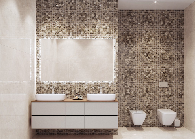 JMST034 Black Polished 30.5X30.5 StarMosaic