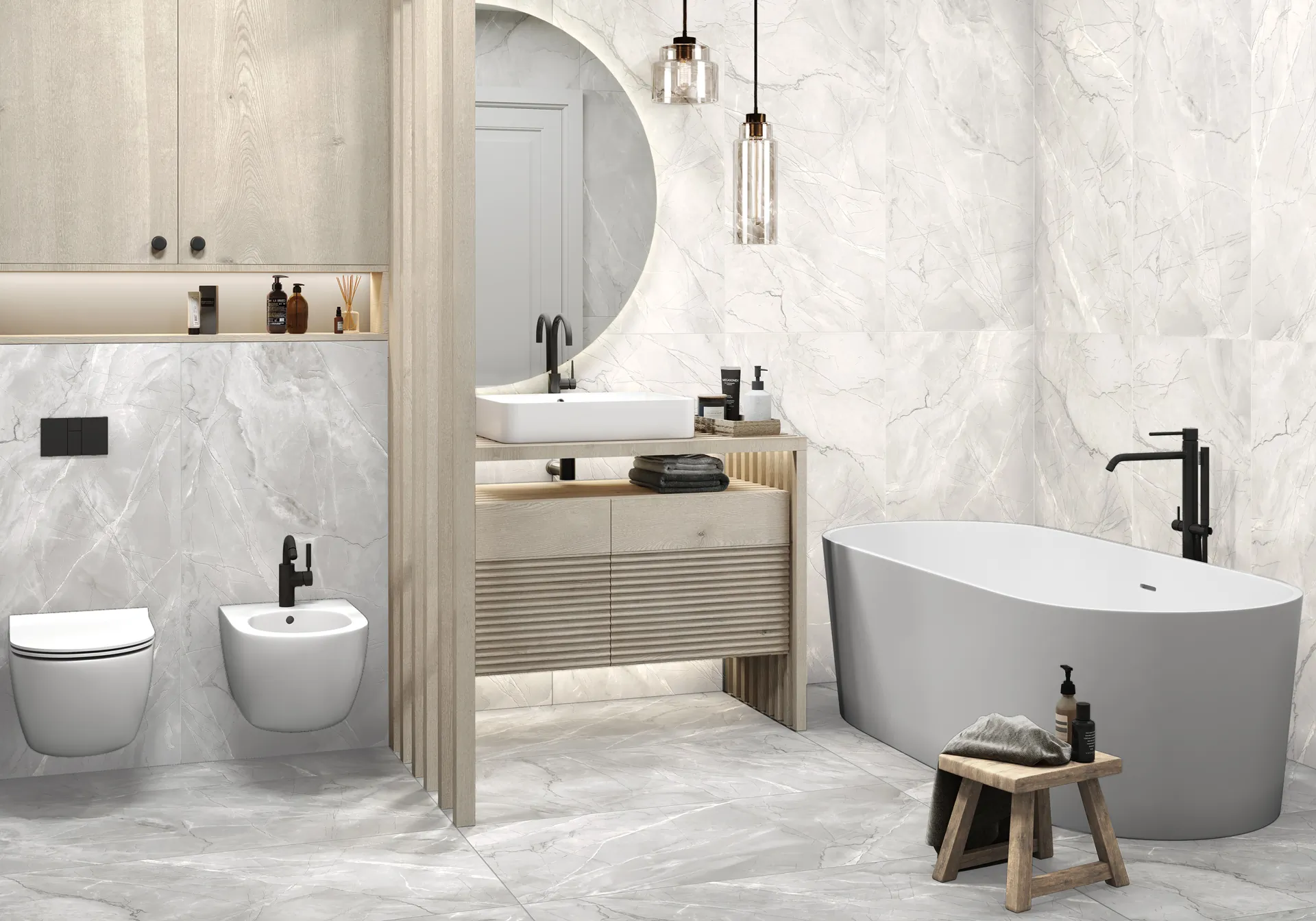 GFU60120VIE70R Viena матовый карвинг 600x1200x8.5 Alma Ceramica (Уралкерамика) фото 7