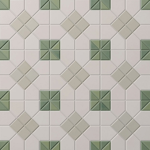 127935 TESSERAE SUIT MOSS 28x28 WOW