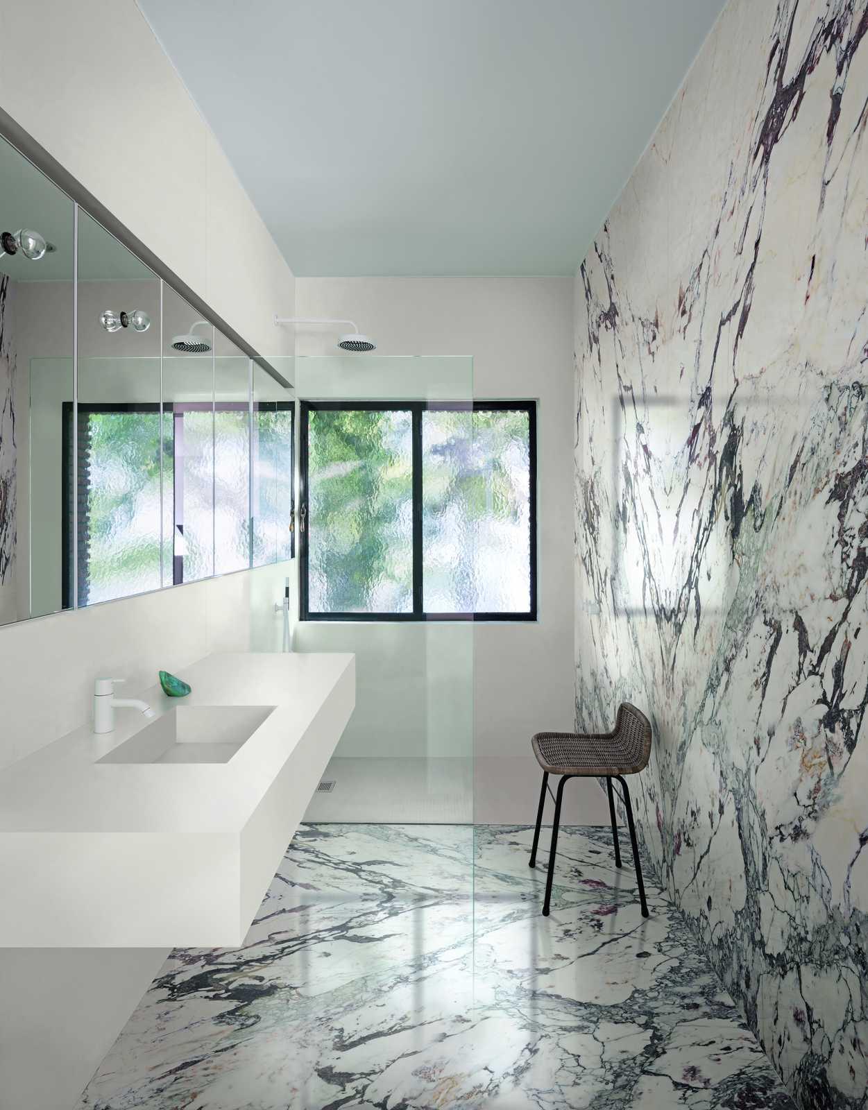 MAFJ Grande Marble Look Verde Borgogna Lux 120x278 MARAZZI Italy