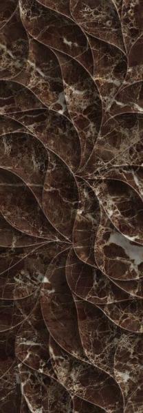 N60008 Emperador Nuovo Struttura Brillo 24.2x70 Eletto Ceramica