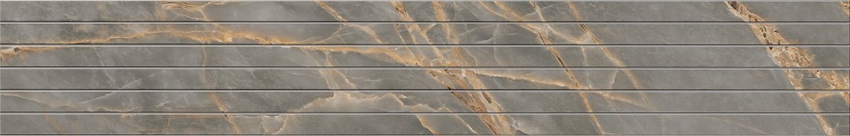 Фальшмозаика IN01 Intense Grey Trail неполированный 19x120 Ametis by Estima