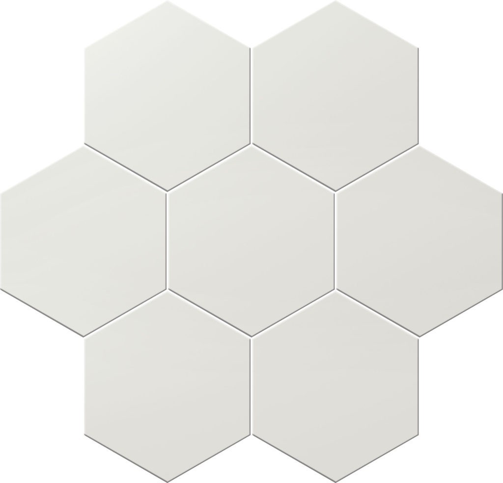 Magic Hexa White 20x24 Click Ceramica