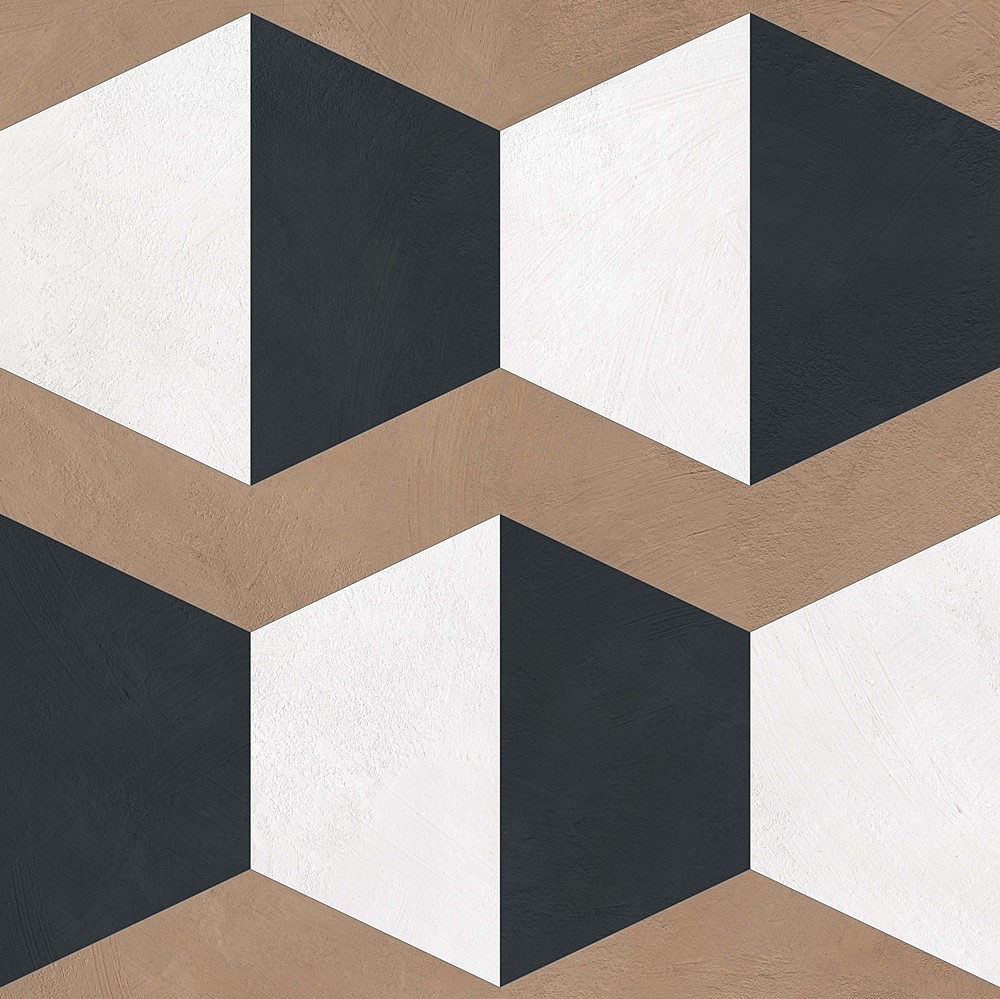 PF60017140 14oraitaliana Hexagon Nat Rett 60x60 ABK