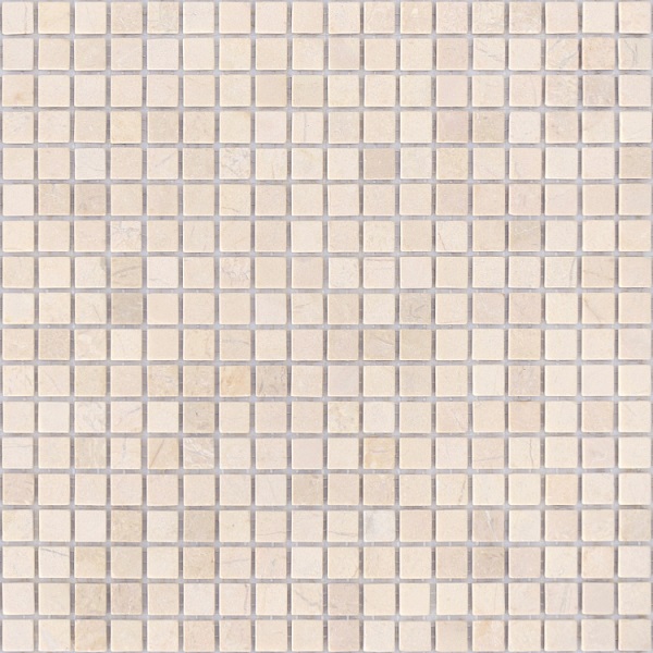 Crema Marfil Pol 15x15x4 30.5x30.5 Caramelle Mosaic