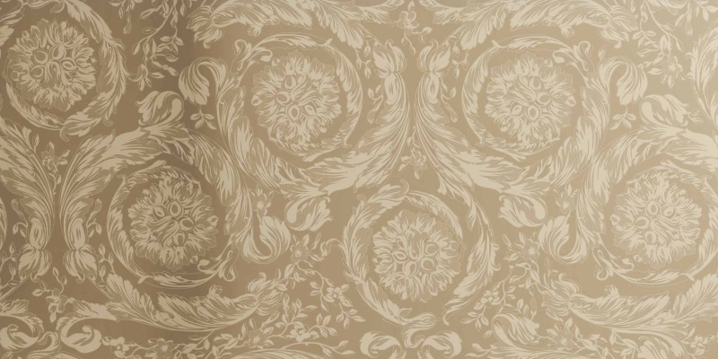 0021131 Barocco Gold Lux Rett 60x120 Versace (Gardenia Orchidea)