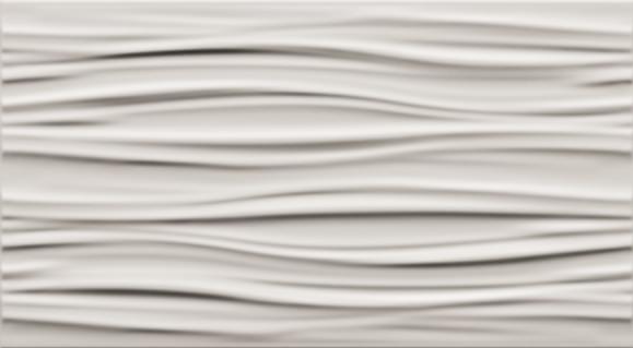 600010001987 3D WHITE WALL Curvy White 30,5x56 Atlas Concorde Russia