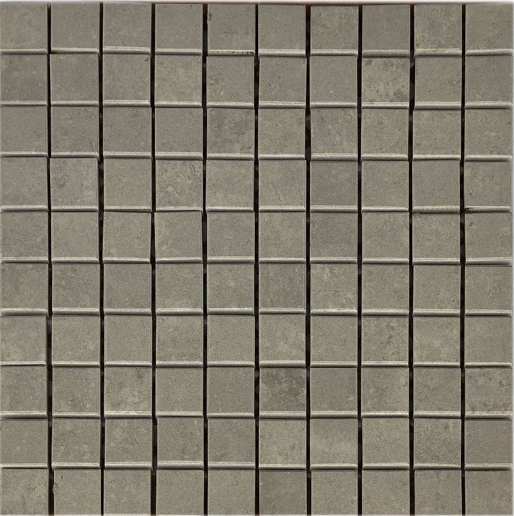 Marte Levigato Grigio Egeo Mosaico Su Rete 30x30 Casalgrande Padana