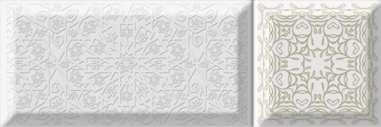 Provenzal Deco Blanko 10x30 Absolut Keramika