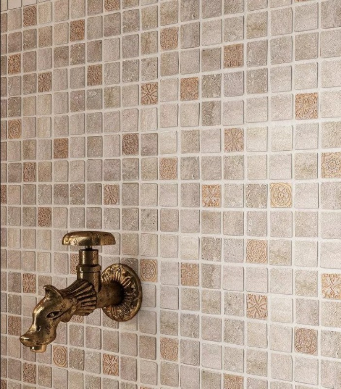 MBD004 Риальто Антика 2 мозаичный бежевый матовый 30х30 Kerama Marazzi