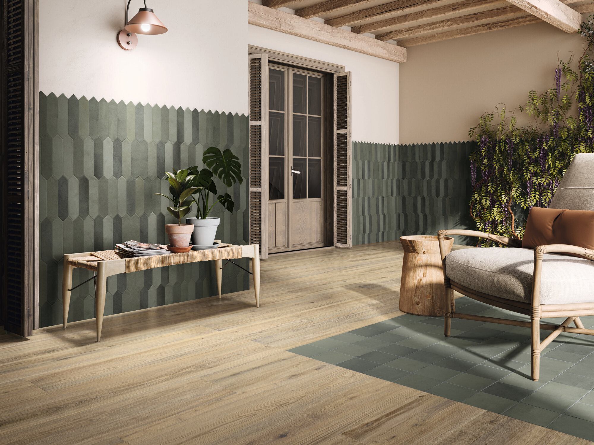 A039500 Picket Modern Forest 6x26 Ape Ceramica фото 21