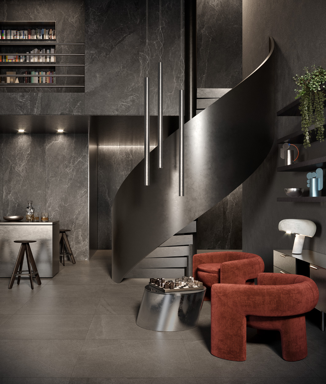 Natural Graphite 6.5 mm 120x278 Kerlite фото 47