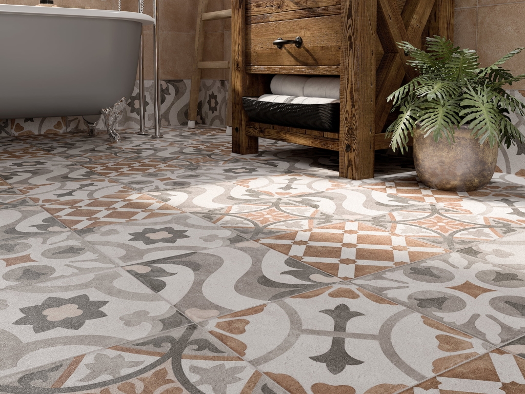 CP4A156 Carpet ступень темно-бежевый 29,8x29,8 Cersanit