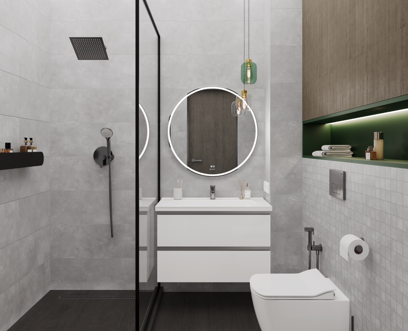 13146TR Nord grigio матовый обрезной 30x89,5 Laparet