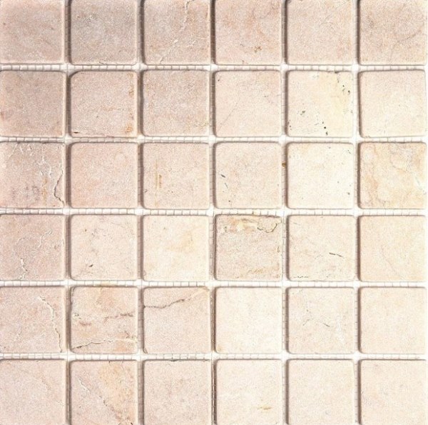 7M025-48T (Crema Marfil) мозаика Мрамор 48х48 305х305 Natural