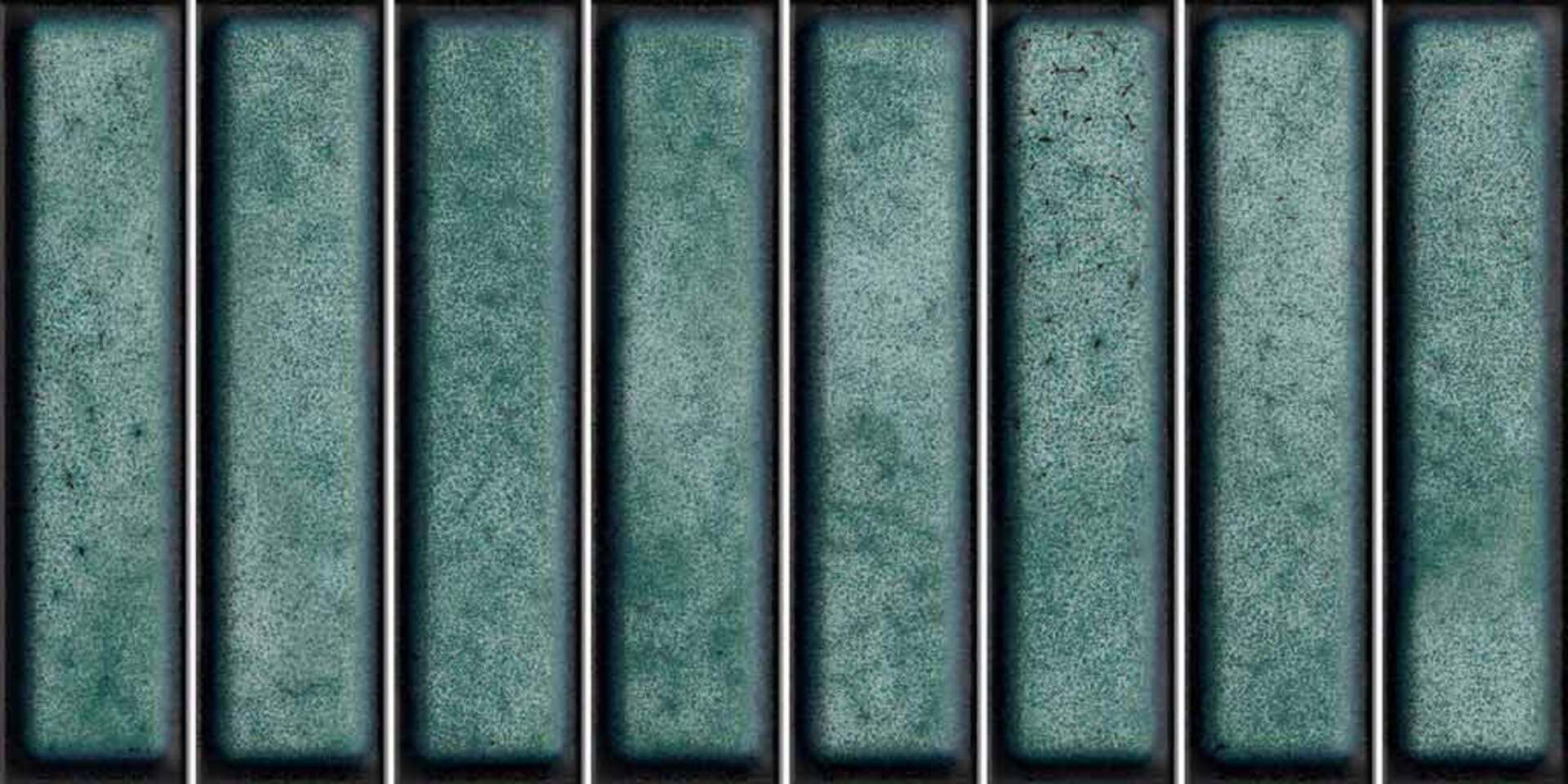 Domino Verde Glossy 15x30 El Barco фото 16