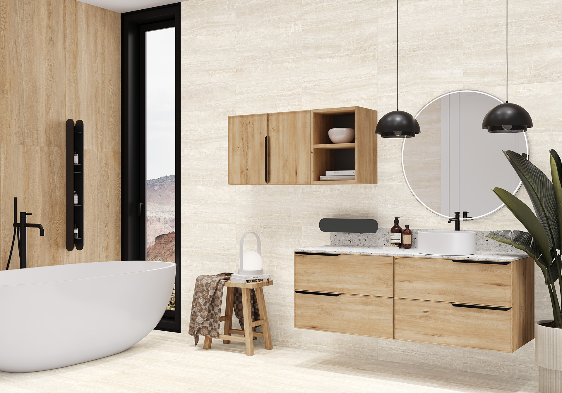 GP36RIM11 Rim Beige матовый 300x600x8 Artkera Group