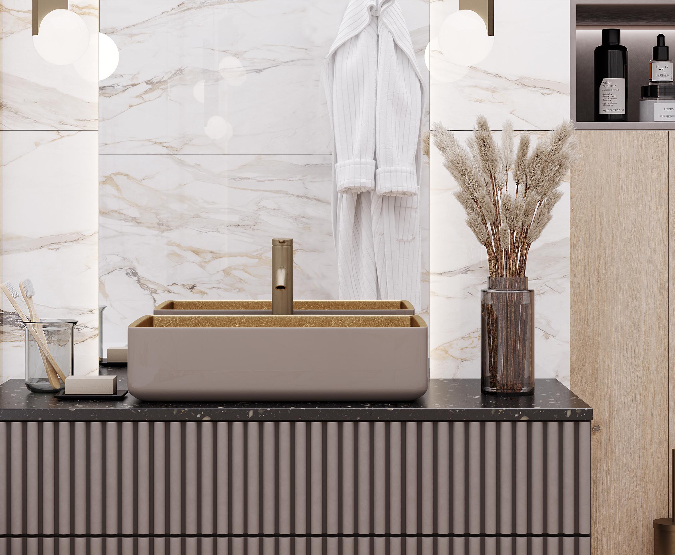 Statuario Porshe Laparet