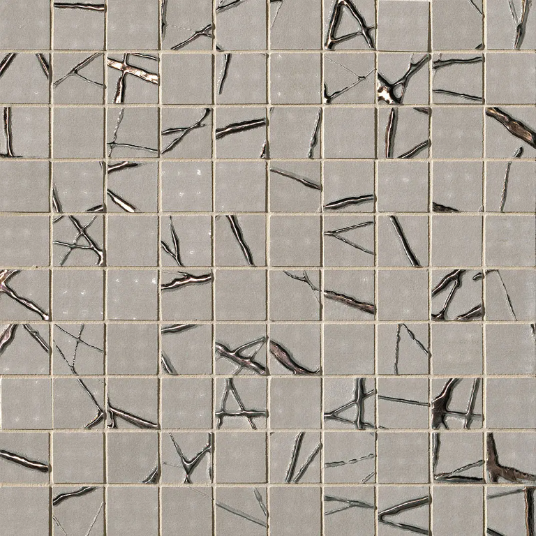 fOMY Rooy Taupe Web Mosaico 30x30 FAP Ceramiche