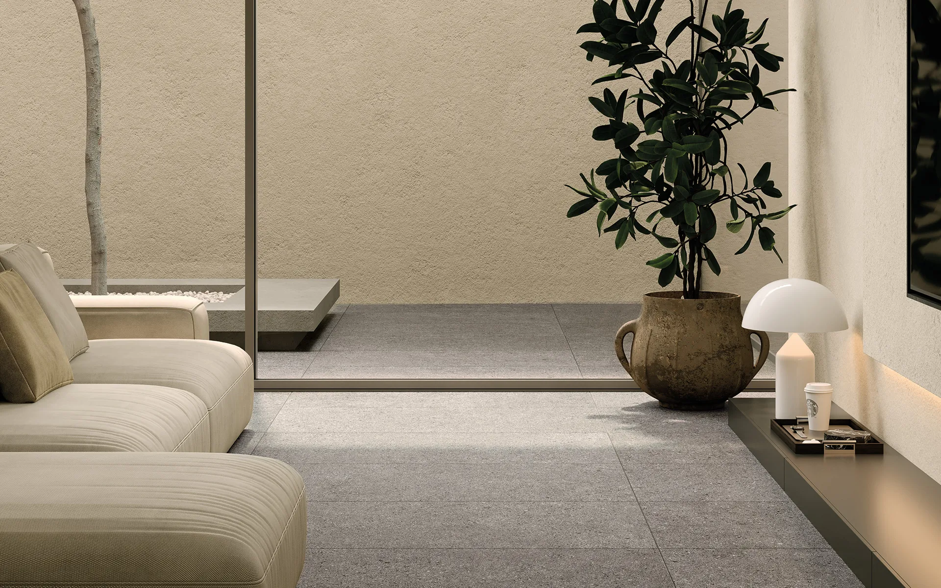 8929989 Victorian Stone Moon Cream Flamed 120x60 Iris Ceramica фото 16