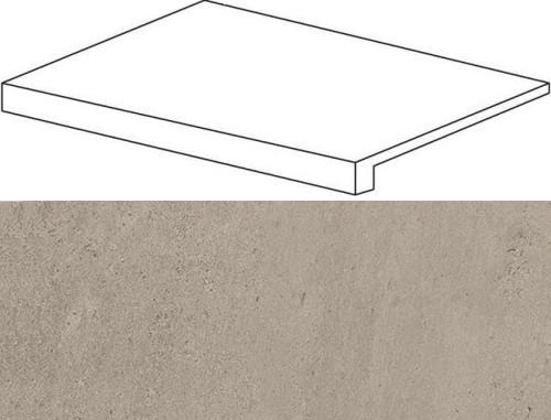 620070001111 Silver Grey Scalino Frontale Lap 33x60 Atlas Concorde Russia